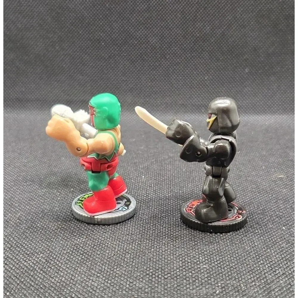 Akedo Ultimate Arcade Warriors Figure Lot Loco Grande & Ninjablade Moose Toys